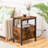 24'' Tall 2 - Drawer End Table with Storage and Charging Station-686965545-692686762