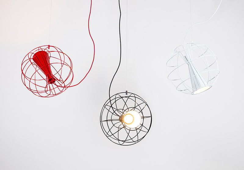 Latitude 1 - Light LED Pendant, Black