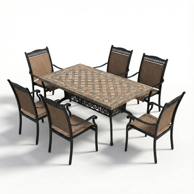 6 - Person Patio Dining Set with