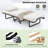Reeba 16.5" Steel Folding Bed with Mattress