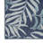 Alizay Floral Polypropylene Indoor/Outdoor Area Rug in White/Navy Blue-1243886826