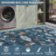 Tapis neutre d'insectes et de champignons, tapis lavable pour le salon et la chambre à coucher-1230519668-1230519671