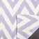 Emek Hand Woven Flat Weave Wool/Cotton Chevron Rug in Purple/Ivory