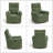  Sherry 34'' Corduroy Manual Swivel Recliner & Rocker-1725280107-1714743032