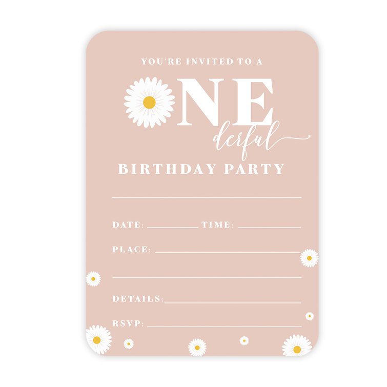 Koyal Wholesale Birthday Invitations