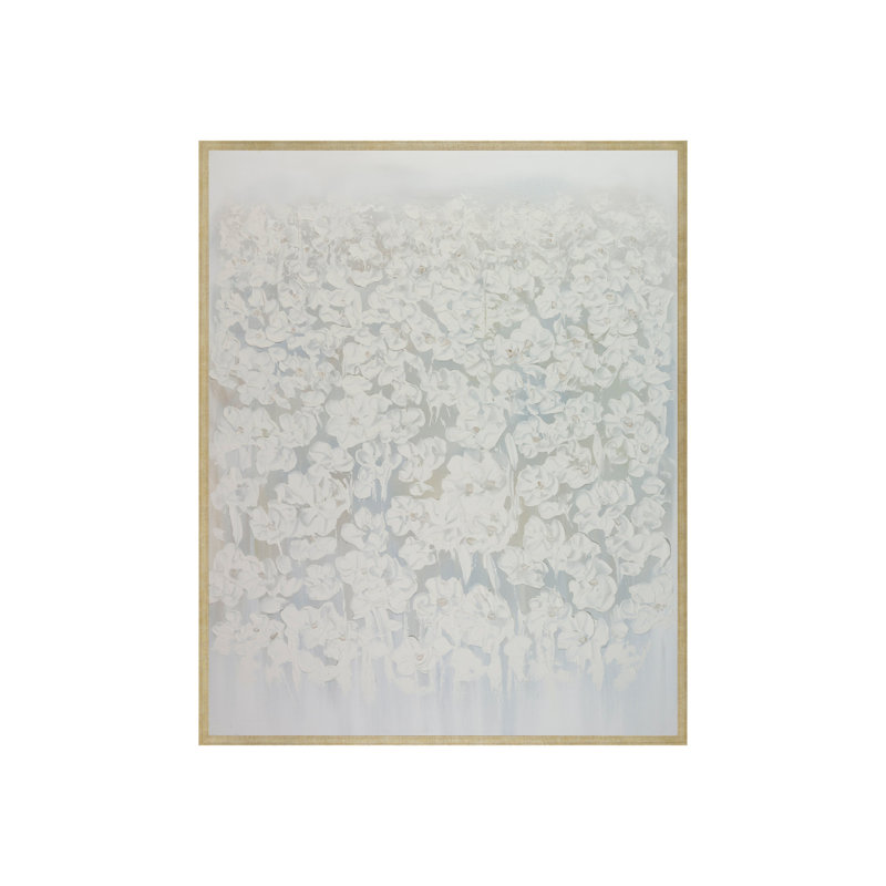 Bouquet Of Fields Painting, Carmel Silver Framed