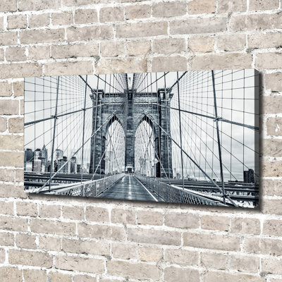 Brooklyn Bridge - Wrapped Canvas Print
