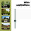 Fence with Post Segment Outdoor Barrier Garden Terrace Divider Boundary-1371456952-1371456932
