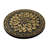 Dahlia Rubber 3 piece Stepping Stone Set