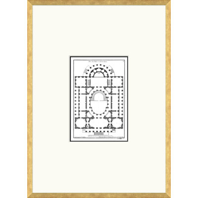 Royal Floor Plans Print by Bespoke By Baker