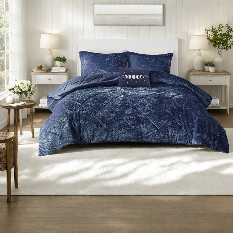 Ensembles de literie de luxe, grand lit double en polyester