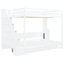 Lit blanc avec système hydraulique sans soudure et fonction de bureau-1060078021
