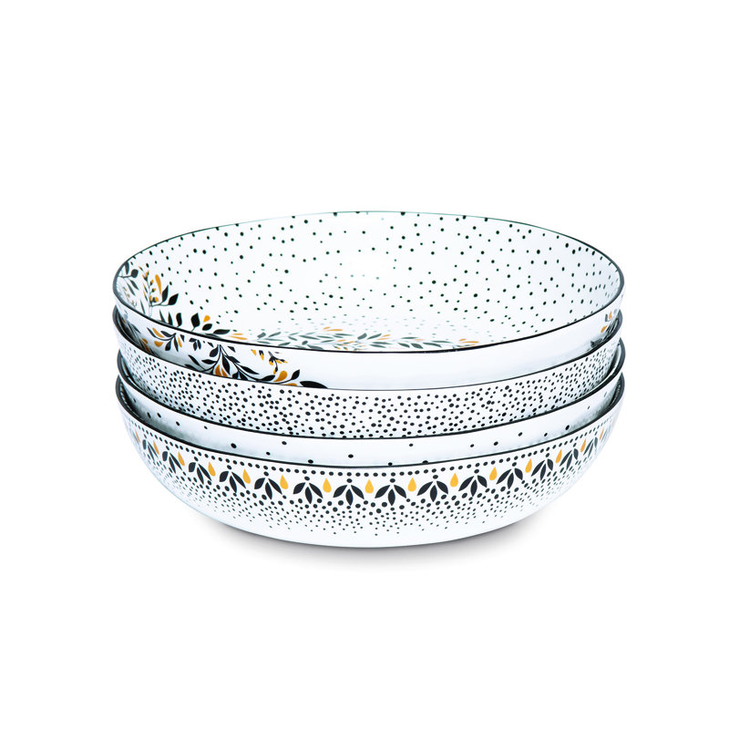 Sara Miller, Artisanne Noir - Low Bowls