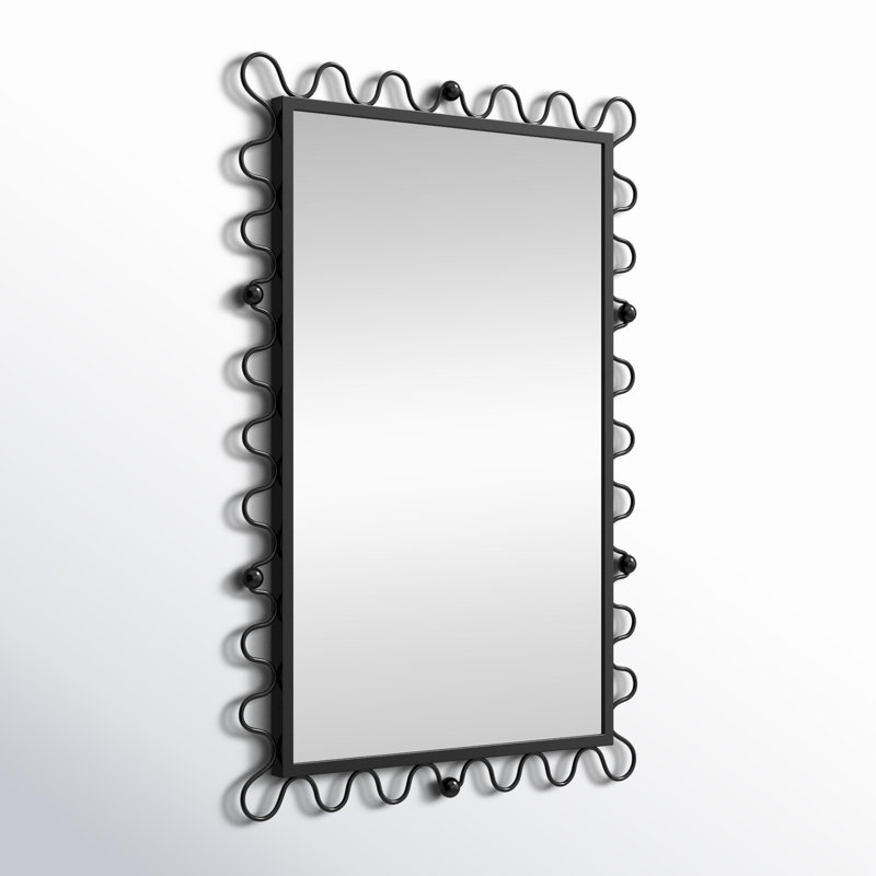 36" Metal Mirror