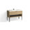 Modo 48" W Freestanding Single Bathroom Vanity with Dean Leg