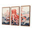Ridgway - Ensemble d'art mural poulpe / calmar-108318278-108318280