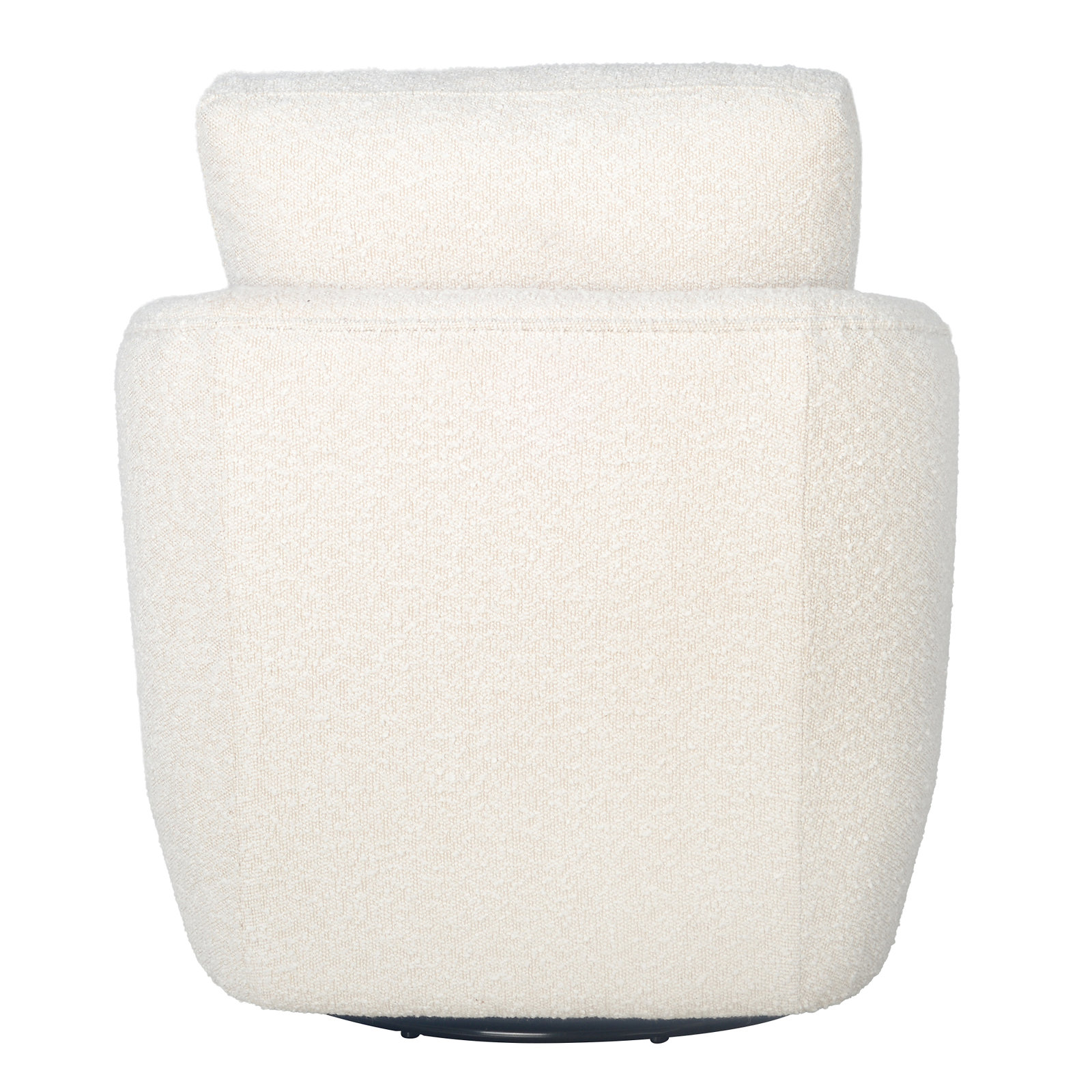 Gogh Swivel Glider, Ivory Boucle