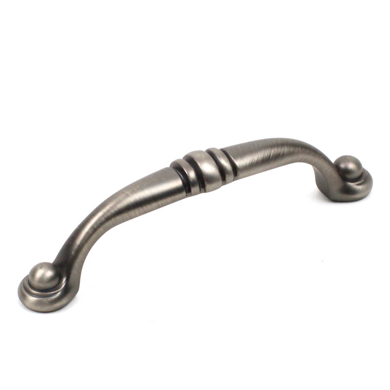 3 3/4" Center to Center Bar pull, Antique Pewter