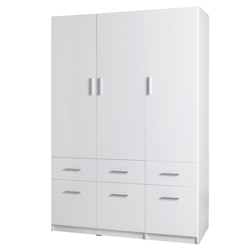 Laminate Wardrobe, White