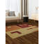 Tapis de style oriental artisanal à motif géométrique Gabbeh 5 x 5