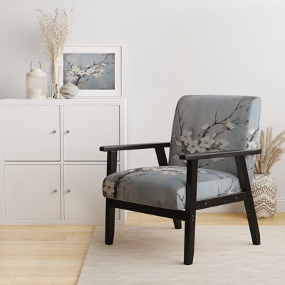 Chaise avec accoudoirs rembourrée Apple Blossom Harmony