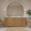 Kensington 72" Bathroom Vanity in Fluted Birch-482279784