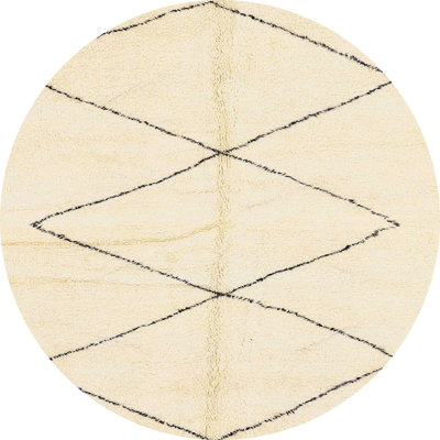 Wool Abstract Indoor Rug