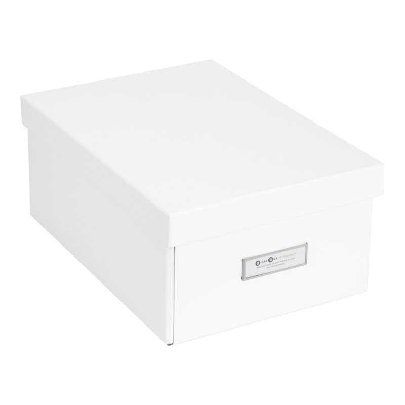 Collapsible Storage Box, White