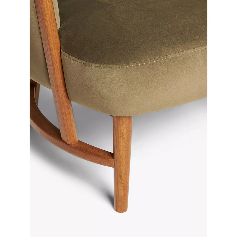 Fauteuil en velours de 30 po Ingvaldur