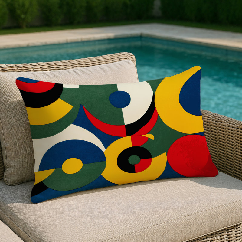 Dynamic Swing Indoor And Outdoor Pillow, Rectangle 20"H x 14"W