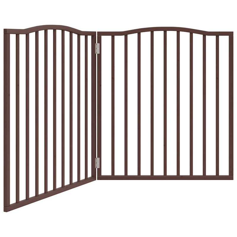 Tetlin Solid Wood Dog House Door, Brown, 90cm H x 160cm W x 2cm D