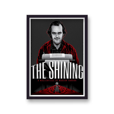 The Shining V5 Reimagined Movie - Single Picture Frame Print