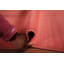 Tapis moderne fait à la main rose Gabbeh 7 x 10