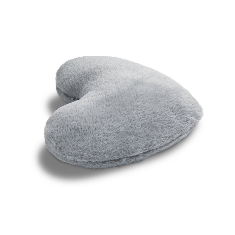 Comfort Accessories Reversible Throw Pillow, Gray
