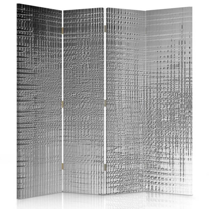 Abbie-Lee Solid Wood Folding Room Divider, 110cm H x 150cm W x 2.2cm D, 4
