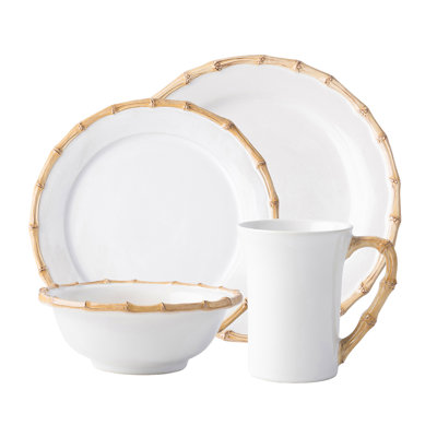 Bamboo 4 Piece Place Setting