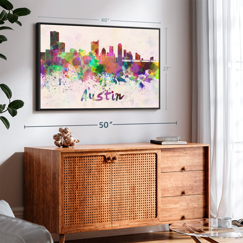 Austin Austin, impression sur toile, H 27 po x l 40 po