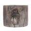  Piédestal rond en ciment à souche d'arbre H 7,9 po x l 9,5 po x L 9,7 po Fource-24628254