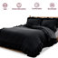 Jimi Microfiber Solid Colour Duvet Cover with Pillowcases Included-1755665419-1755665420