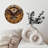 Eagle Wooden Wall Clock