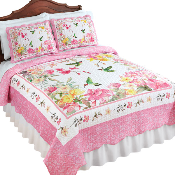 Winston Brands Floral Quilt | Wayfair