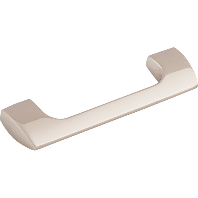 Holland Bar pull, Polished Nickel, 3 3/4" Center to Center