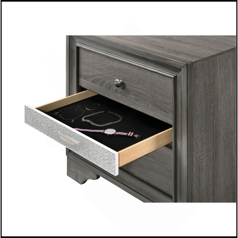 Table de nuit, Gris