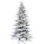 Arbre de Noël artificiel enneigé 9 pi Pine Valley-944504209