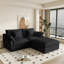 Canapé modulaire rembourré avec repose-pieds-110374986-110374989