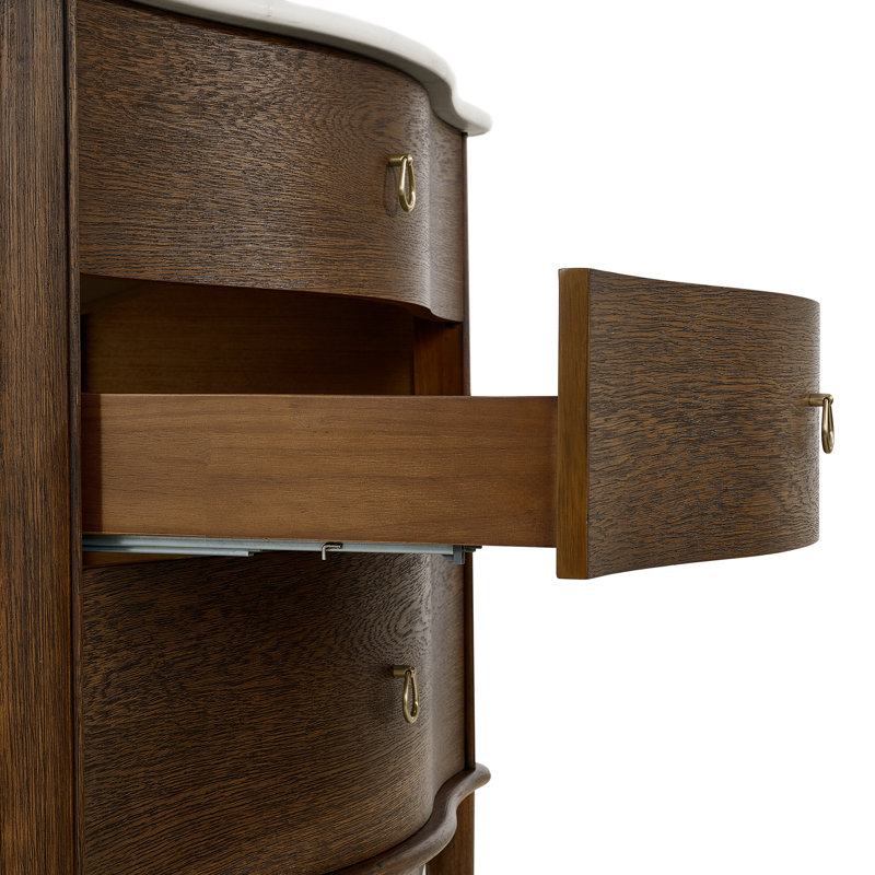 Meuble-lavabo Pinehurst Emmy, H 34 po x l 36 po x P 22,75 po, Chêne brun rehaussé