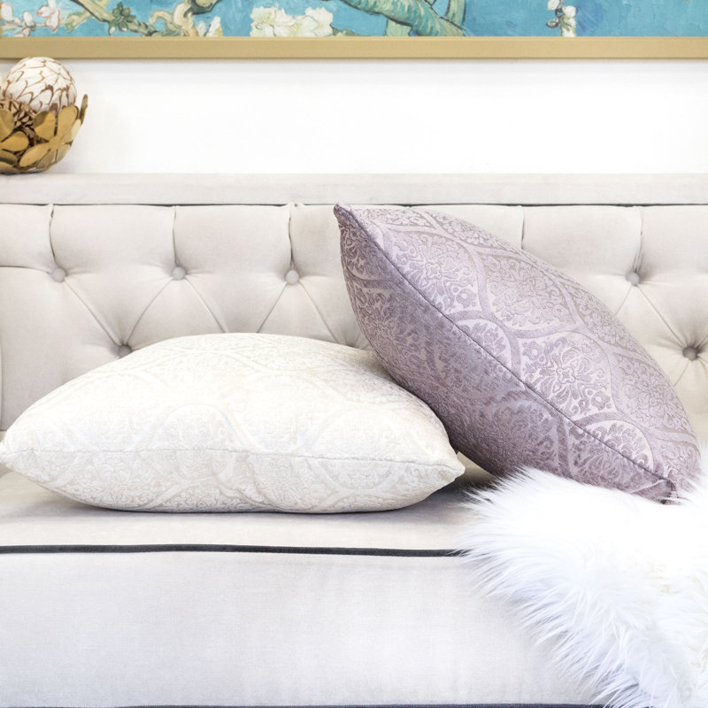  Square Indoor Pillow Cover & Insert, Lilac