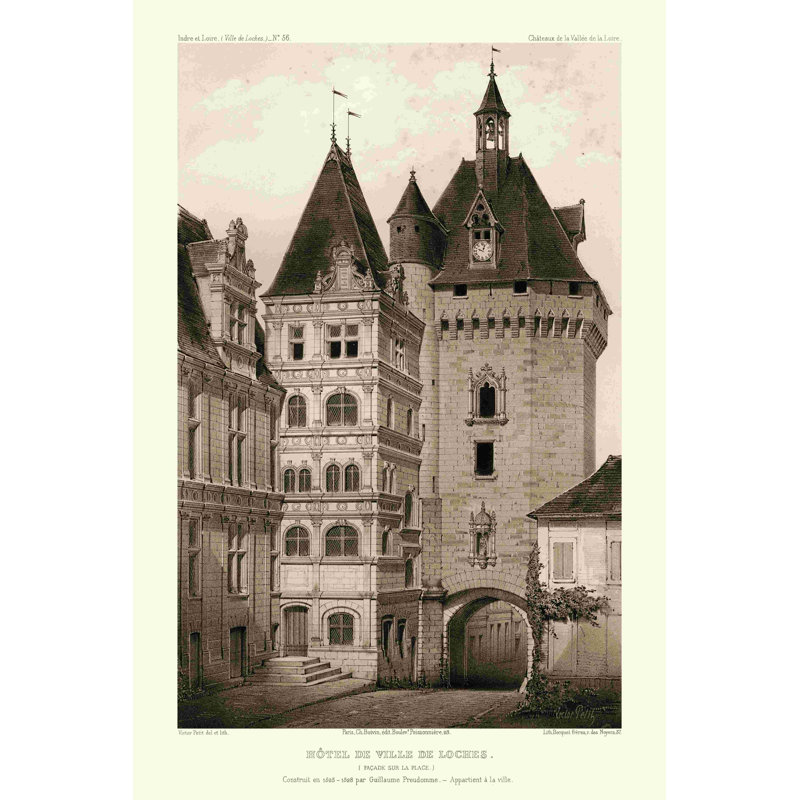 Petite sépia chateaux VI