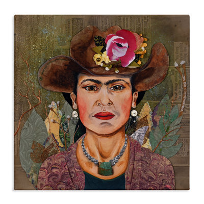 "Howdy Frida Cowgirl", art mural par Stacy Gresell