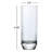 Big Top Crystal Highball Glass Set-42186958